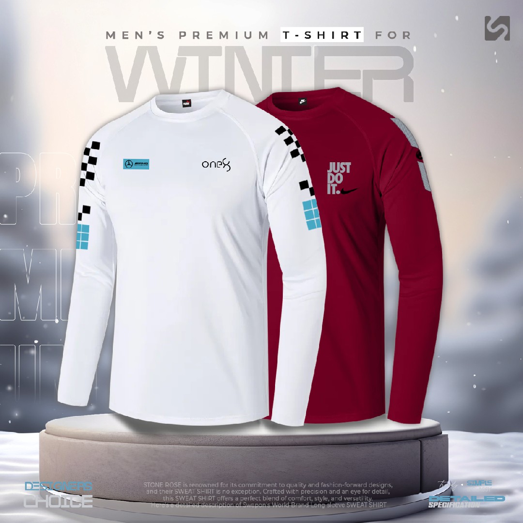 Offer 2 Pcs Sports Long Sleeve TShirt Combo Pack24905T Buy Online